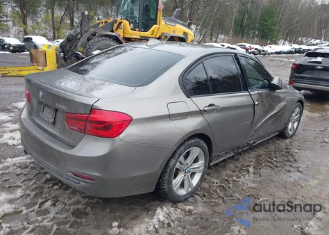 2016 BMW 328I from USA, damaged, VIN WBA8E9G53GNT45253